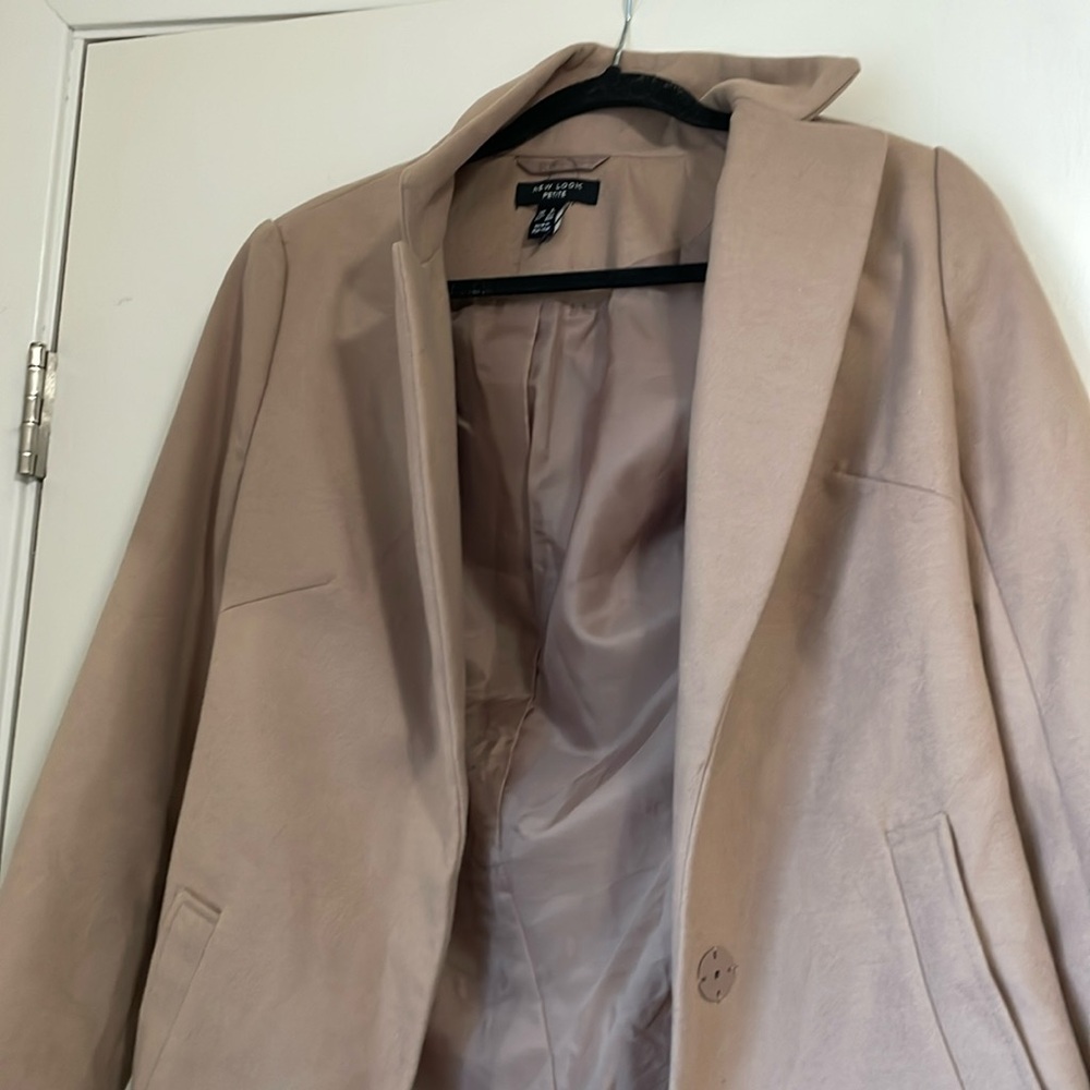 New Look Dress Coat W/ Belt